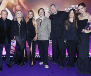 dawno nie widzieliśmy Anny Komorowskiej. Teraz wraz z mężem była na premierze