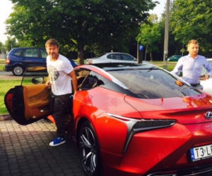 Lexus LC500h Andrzeja Piasecznego