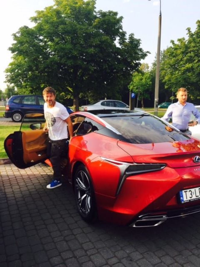 Lexus LC500h Andrzeja Piasecznego