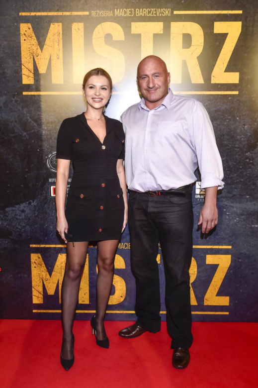 Marcin Najman z żoną Julitą