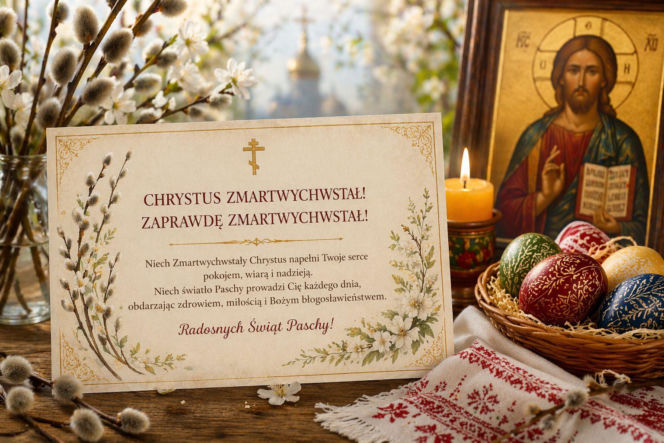 Wielkanoc prawosławna 2026. Co napisać w życzeniach? Oto nasze propozycje