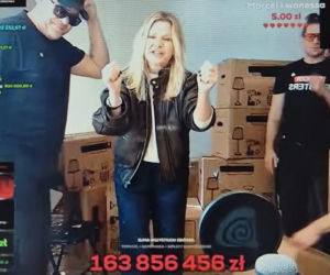 Małgorzata Kożuchowska u Łatwoganga