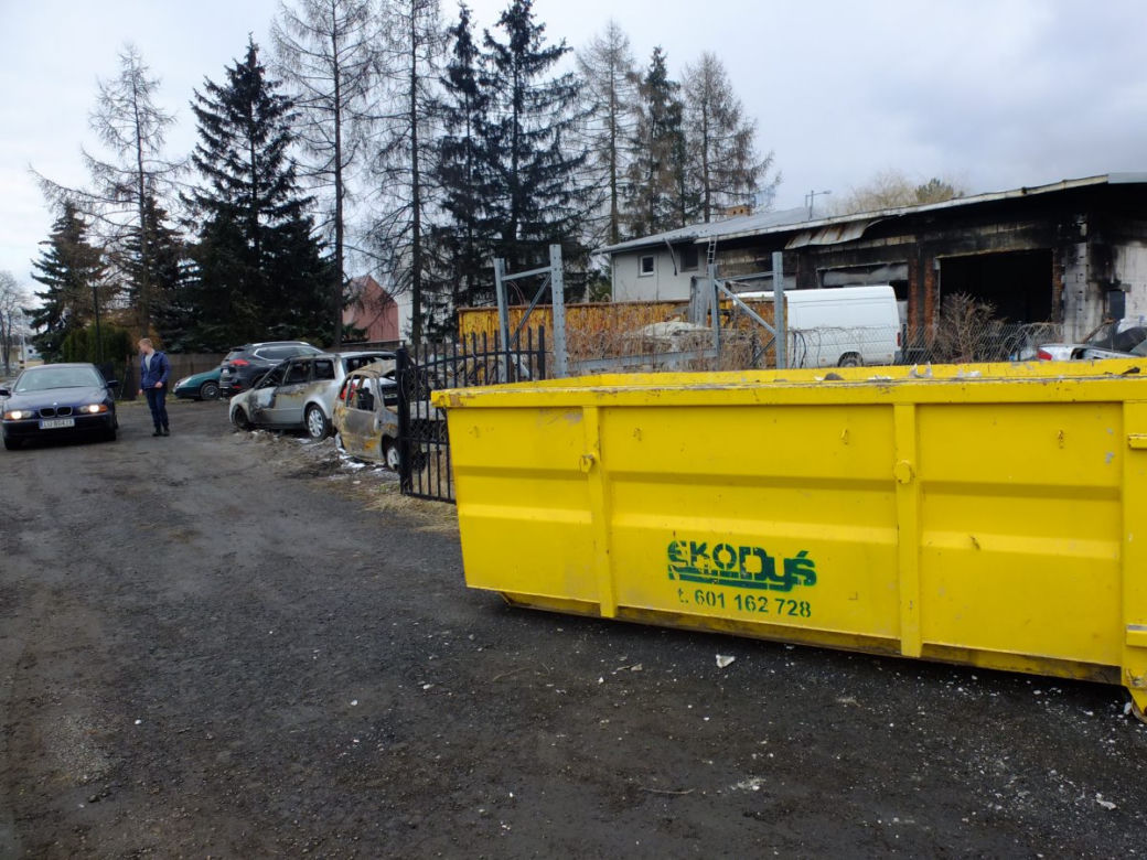 Spłonął warsztat Pawła Łuszczaka. - Odbuduję go z waszą pomocą - deklaruje mechanik