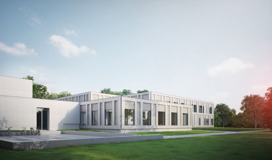 Dom Kultury i Urząd Gminy Lubrza