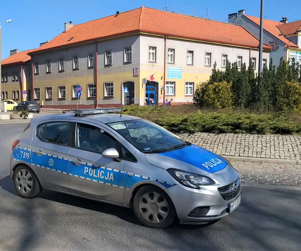 Radiowóz policja Iława2
