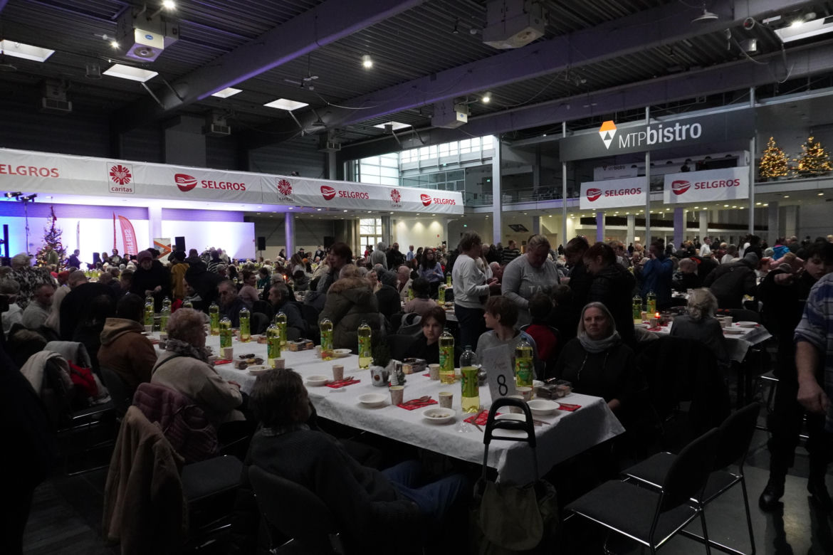 Wigilia Caritas Poznań 2024 