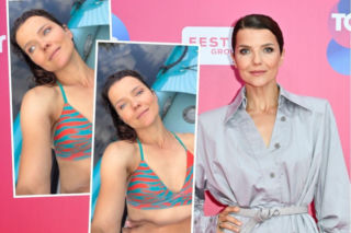 Joanna Jabłczyńska po aferze wskoczyła w bikini i relaksowała się nad wodą. Trzymaj się Tosia