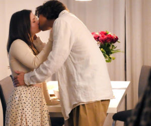 Barwy szczęścia, odc. 3354. Romeo (Jacek Tyszkiewicz), Ewa (Gabriela Ziembicka)