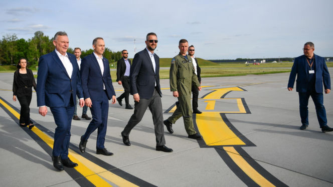 Powitanie pierwszych, polskich F-35