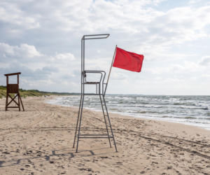 Sinice Chłopy. Czy w Chłopach można się kąpać 19.08? Flaga, warunki pogodowe