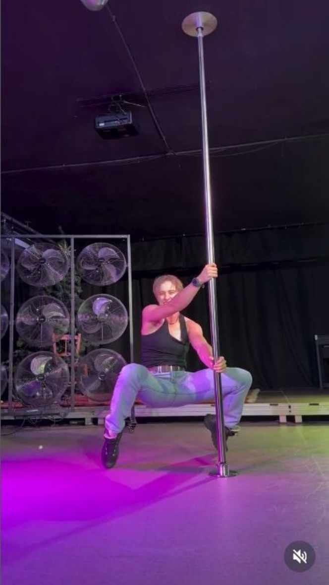 Pole dance na medal? Zillmann rozkręca sieć jak karuzelę