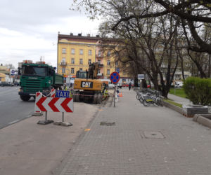 Ruszyła budowa węzła przesiadkowego Krakowska-Planty. ZOBACZ ZDJĘCIA