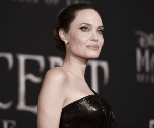 Angelina Jolie na premierze filmu Czarownica 2