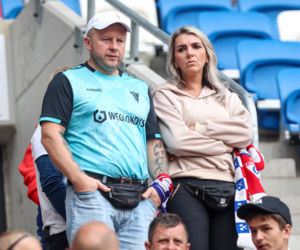 Górnik Zabrze - Lech Poznań: Zdjęcia kibiców i zawodników z meczu 8. kolejki PKO BP Ekstraklasy
