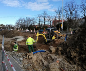 Spory ruch w okolicach alei. św. Jana Pawła II! Sprawdzamy postępy w pracach