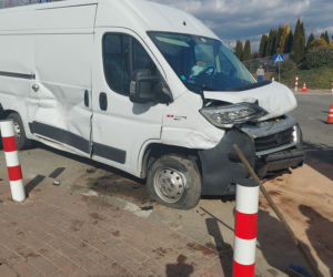 Wypadek na feralnym skrzyżowaniu w Ambrożowie 