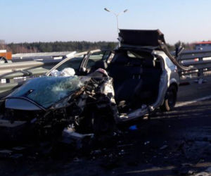 Wypadek w Rudnej Małej koło Rzeszowa