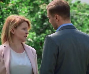 M jak miłość po wakacjach 2016. Marta (Dominika Ostałowska), Andrzej Budzyński (Krystian Wieczorek)
