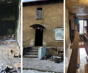 Pożar w Orzeszu. Ogień pojawił się nagle 