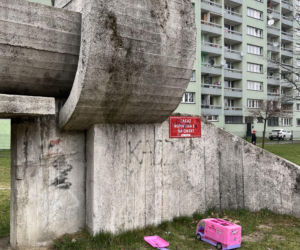 Betonowa zjeżdżalnia w Tychach