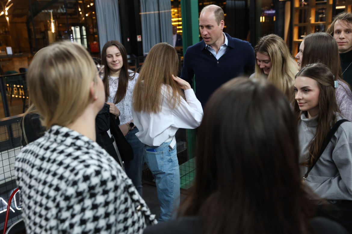 Książę William w Warszawie - drugi dzień wizyty