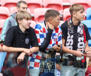 Górnik Zabrze - Lech Poznań: Zdjęcia kibiców i zawodników z meczu 8. kolejki PKO BP Ekstraklasy