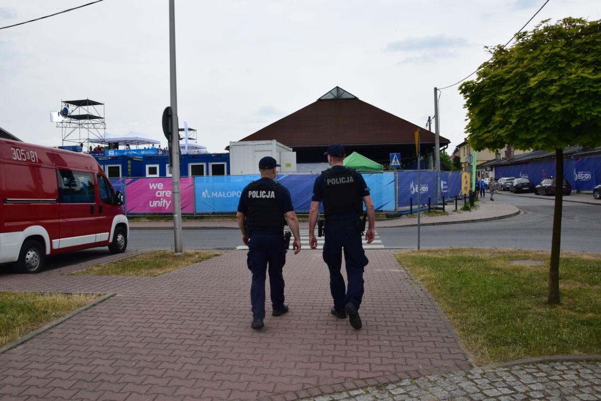 Igrzyska Europejskie 2023. Wielka akcja policji w Krakowie! Na służbie tysiące funkcjonariuszy