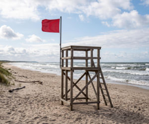 Sinice Rewa. Czy w Rewie można się kąpać 10.07? Flaga, warunki pogodowe
