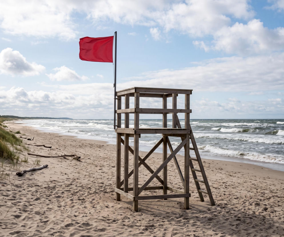 Sinice Rewa. Czy w Rewie można się kąpać 10.07? Flaga, warunki pogodowe