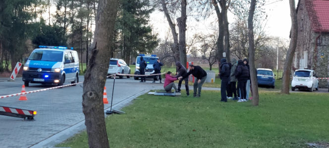 Próbna ewakuacja w zamojskim "rolniczaku"