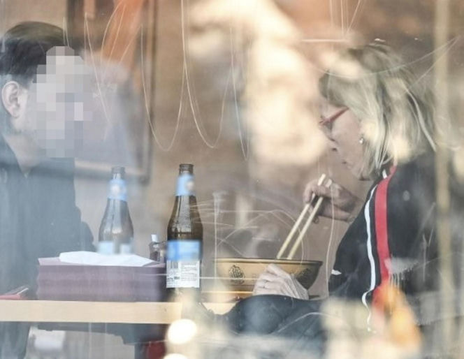 Małgorzata Potocka na randce przyjacielem