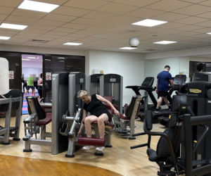 Joanna Scheuring-Wielgus na siłowni