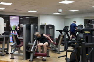 Joanna Scheuring-Wielgus na siłowni