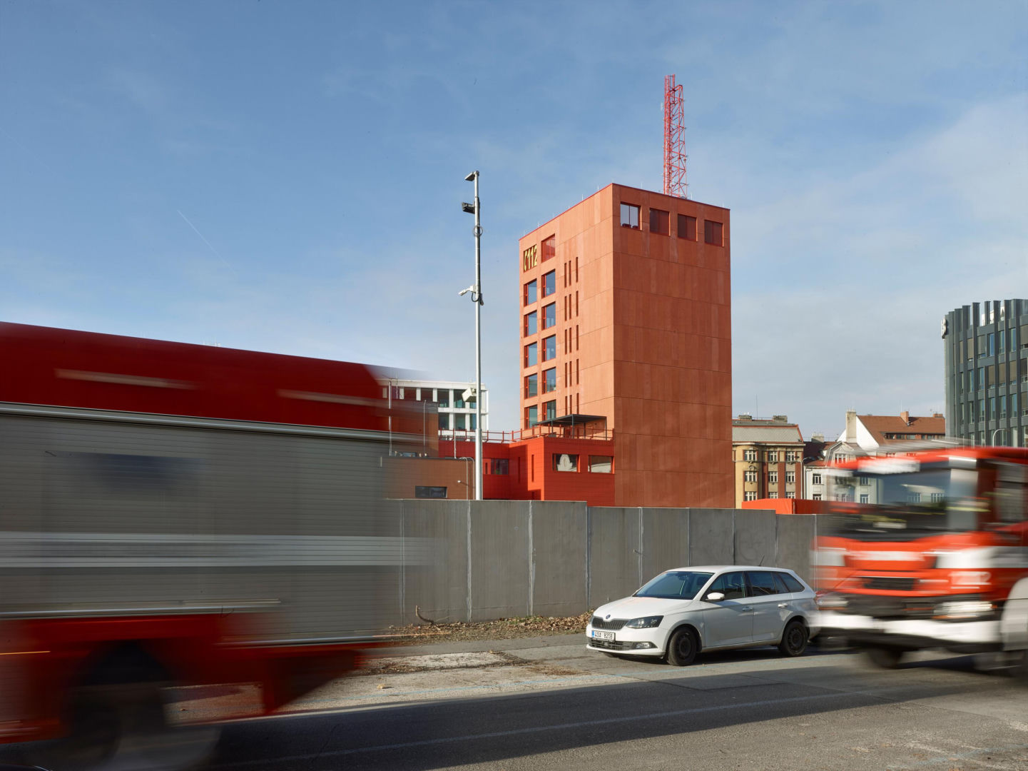 Nowa siedziba praskiej straży pożarnej