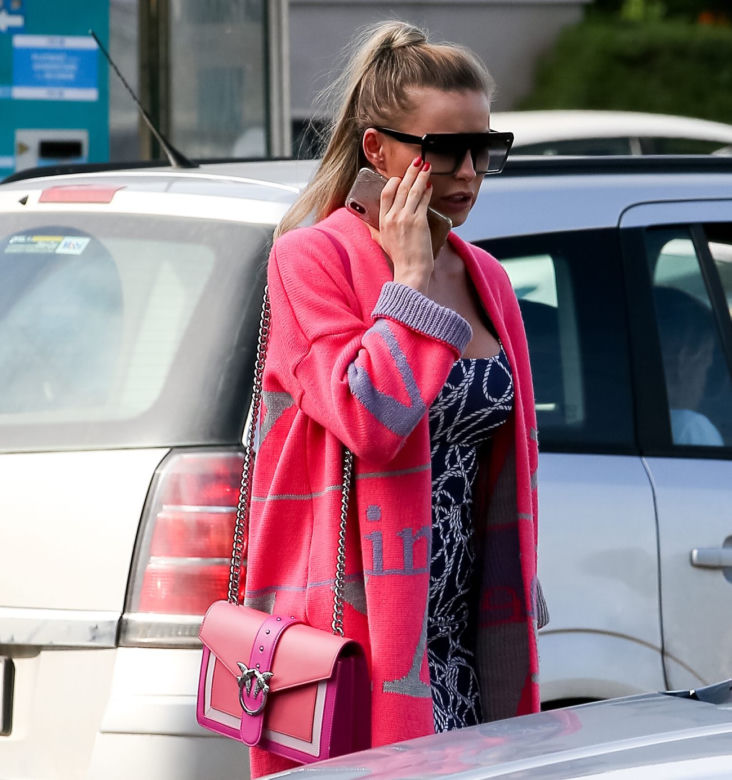 Roksana Gąska i dzieci Jacka Rozenka z wizytą w szpitalu