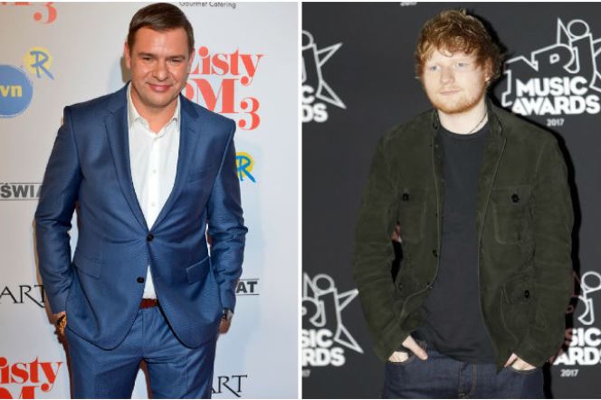 Tomasz Karolak i Ed Sheeran