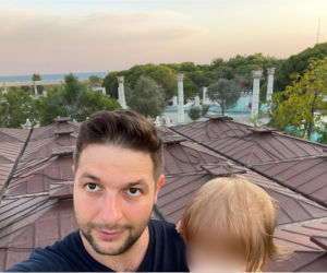 Patryk Jaki na wakacjach z dziećmi