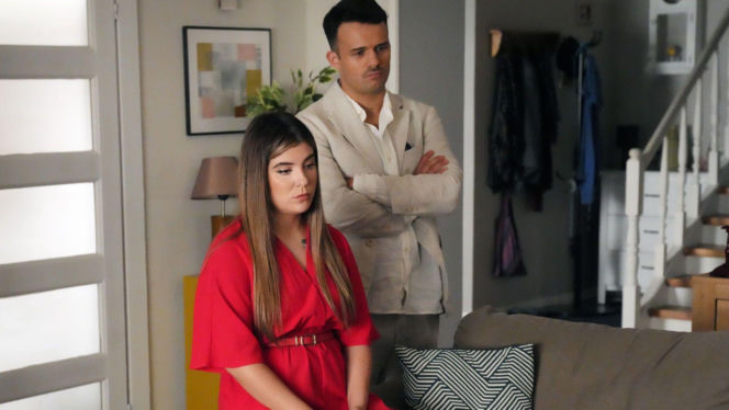 Barwy szczęścia odc. 3308. Ignacy (Olaf Staszkiewicz), Agata (Natalia Zambrzycka)