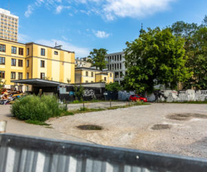 Plac budowy Roma Tower w Warszawie