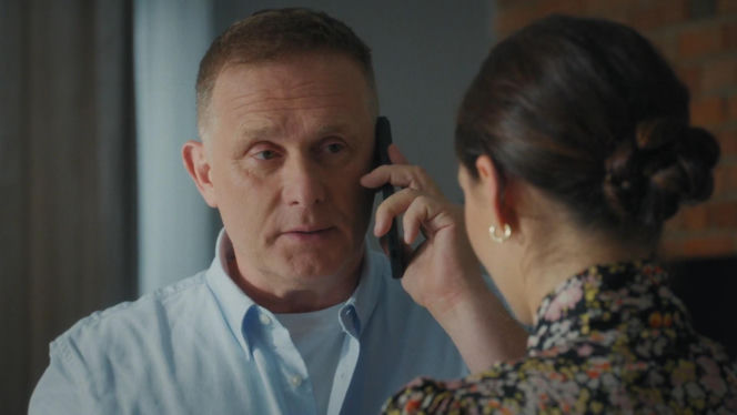 M jak miłość odc. 1920. Artur Rogowski (Robert Moskwa), Joanna (Dominika Sakowicz)