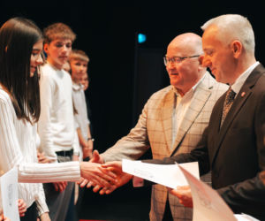 Najzdolniejsi uczniowie odebrali stypendia Prezydenta Miasta Siedlce