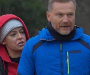 M jak miłość. Magda (Anna Mucha), Budzyński (Krystian Wieczorek)