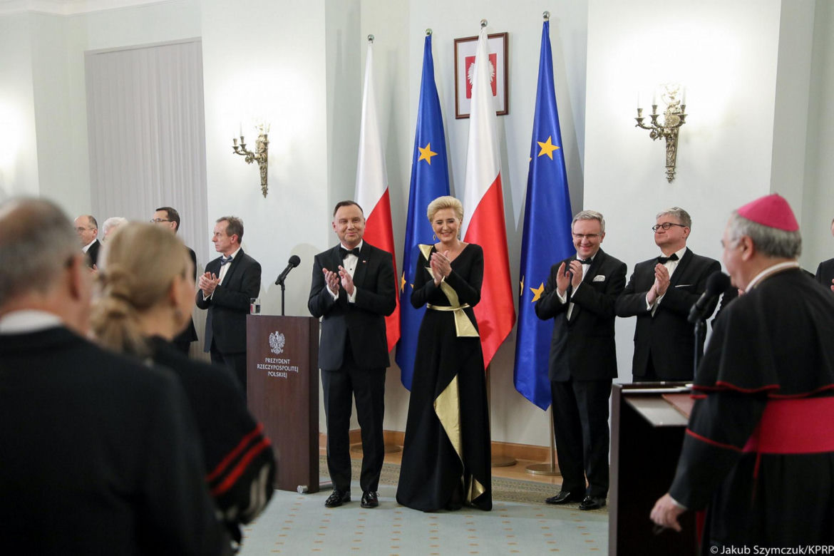 Dorota Goldpoint ubiera Pierwszą Damę