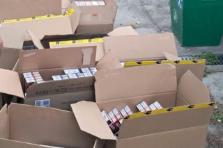 Kontrabanda na przygranicznym targowisku, Były tego całe kartony 