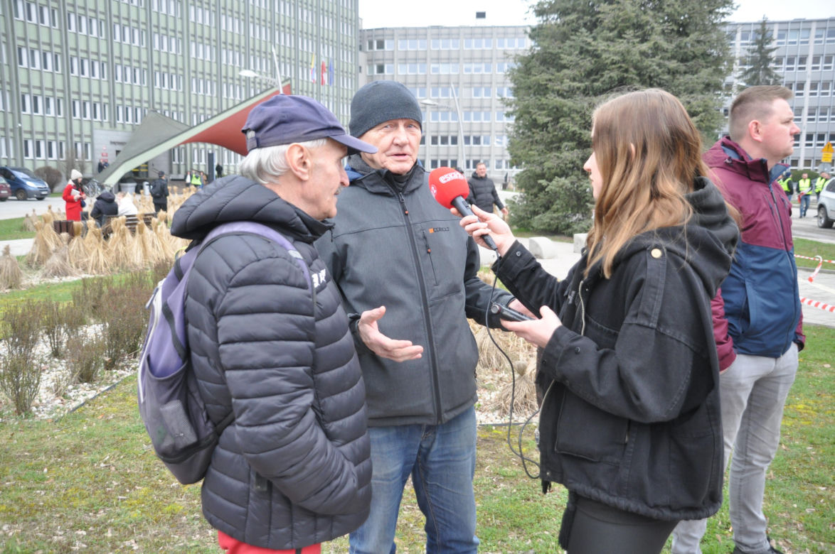Strajk rolników w Kielcach. 14 marca 2024
