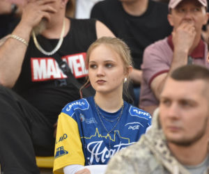 PRES Grupa Deweloperska Toruń - Gezet Stal Gorzów: Zdjęcia kibiców z meczu 7. kolejki PGE Ekstraligi na Motoarenie