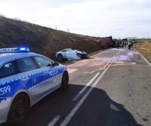 Poważny wypadek w Bilznie koło Wąbrzeźna. Przerażające skutki
