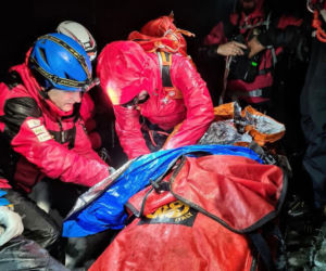 120-kilowa Niemka wdrapała się na Rysy i spadła. Akcja TOPR-owców