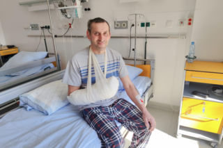 Wojciech Różycki stracił dłoń