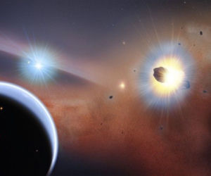 kosmos, planety, meteor